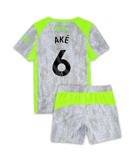 Manchester City Nathan Ake #6 Maglia Gara Terza Repliche 2025-26 Bambino Maniche Corte Manchester City Nathan Ake #6 Maglia Gara Terza Repliche 2025-26 Bambino Maniche Corte